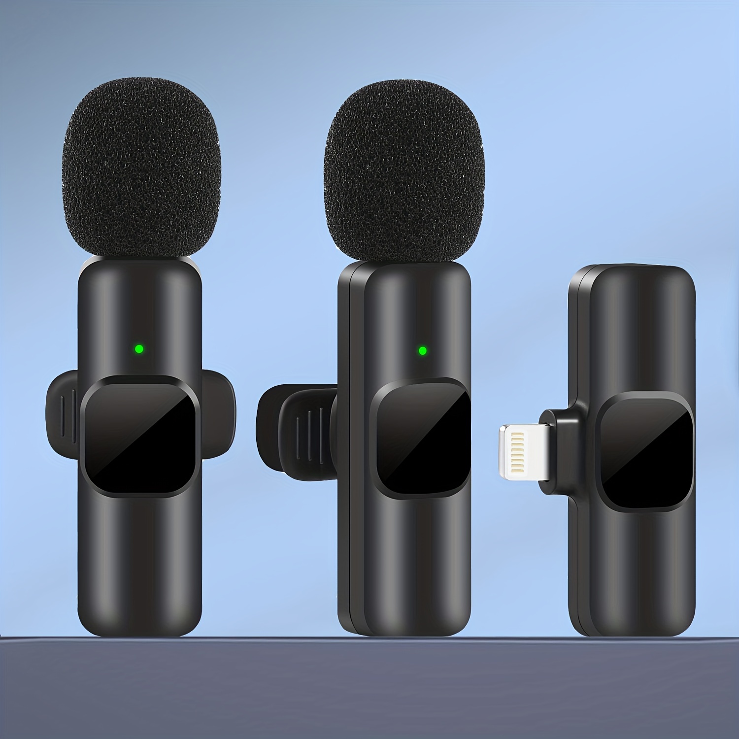 Type-C/Iph Plug Wireless Microphone Portable Audio Video Recording Mic For iPhone And For Android Live Game mobile